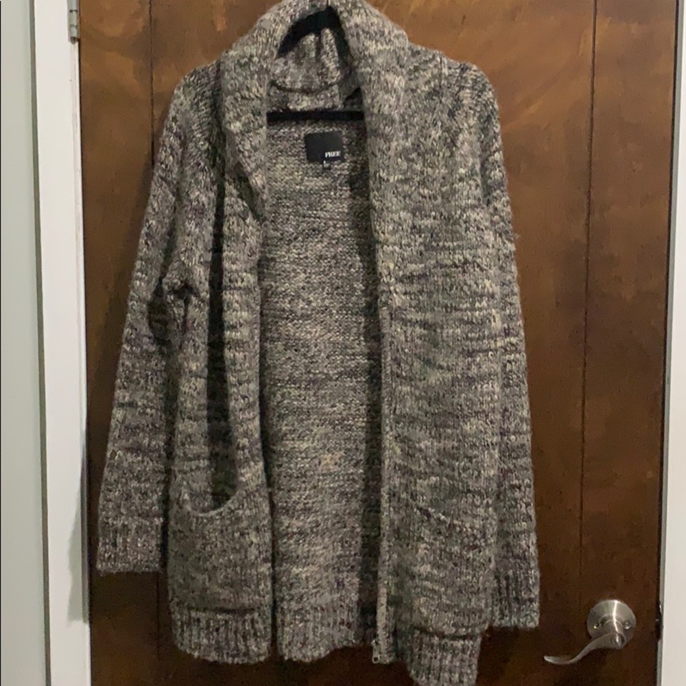Wilfred Free Chunky Long Cardigan